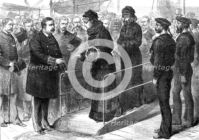 Departure of the Empress Eugénie for Zululand, 1880. Creator: Unknown.