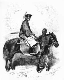 'A Tartar Horse-Soldier', c1891. Creator: James Grant.