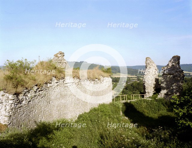 Wigmore Castle, near Leominster, Hereford and Worcester, 1999. Artist: EH/RCHME staff photographer