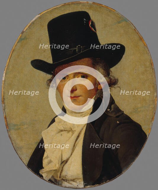 Portrait de Pierre Sériziat (1757-1847), beau-frère de David, after 1795. Creator: Jacques-Louis David.