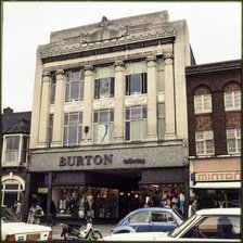 Burton,  1-3 High Road, Wood Green, Haringey, London, 1976-1989. Creator: Nicholas Anthony John Philpot.