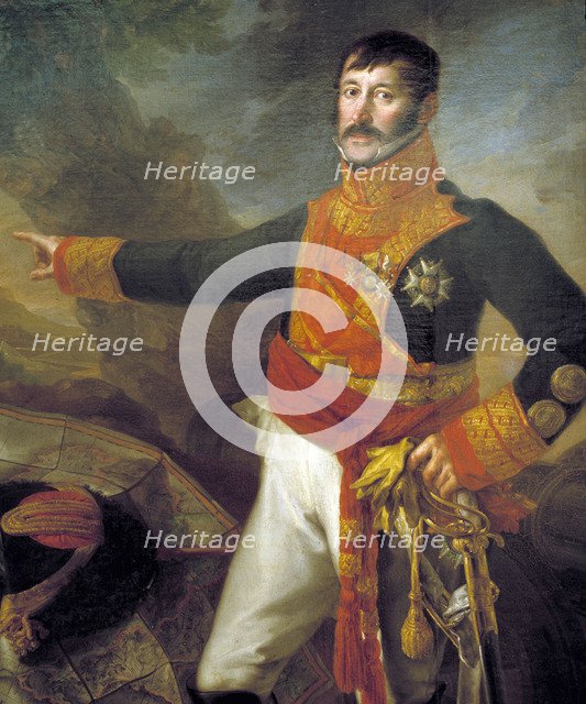Mariano Alvarez de Castro, Spanish military (1749-1840), oil by Vicente López.