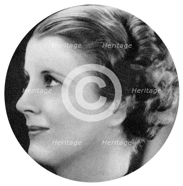 Diana Wynyard, British stage and film actress, 1934-1935. Artist: Unknown