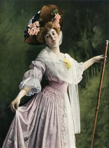 'Mlle. Marthe Regnier, role de Jacqueline. - La Passerelle. - Vaudeville', 1904. Creator: Unknown.