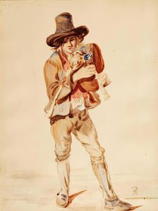 A Spanish Boy, c1850s. Creator: John Phillip.