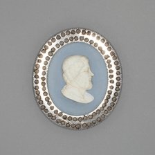 Medallion with Aristippus, Burslem, Late 18th century. Creator: Wedgwood.