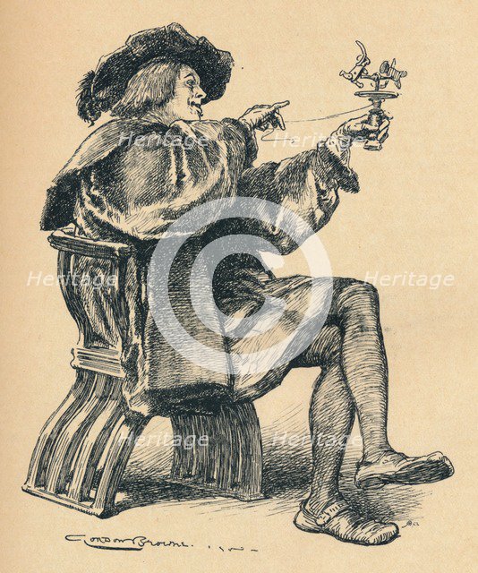 'The Puppets', c1900. Artist: Gordon Frederick Browne.