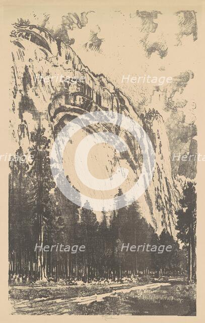 The Yosemite Valley, 1912. Creator: Joseph Pennell.