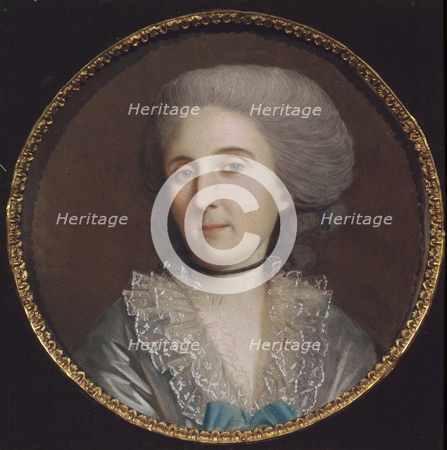 Portrait of Princess Natalya Vladimirovna Saltykova (1737-1812), 1784. Artist: Schmidt, Johann Heinrich (1749-1829)