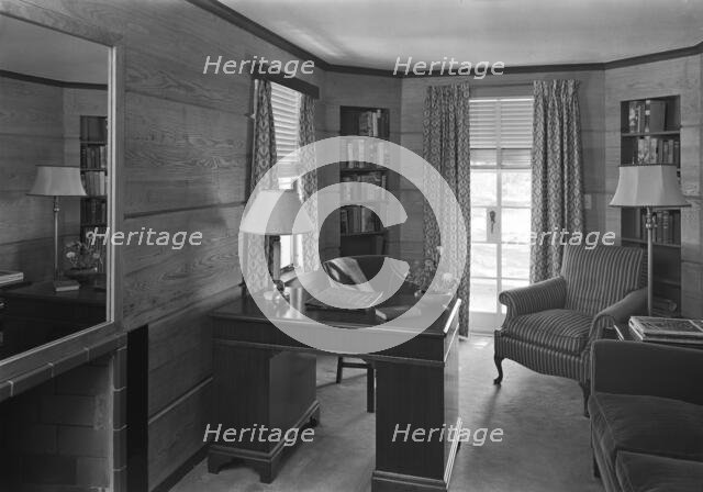 Ralph J. Cordiner, residence on White Oak Rd., Fairfield, Connecticut, 1939. Creator: Gottscho-Schleisner, Inc.