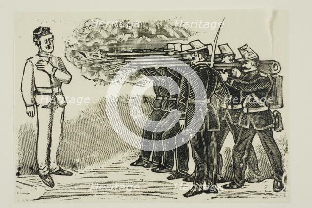 Execution by Firing Squad, n.d. Creator: José Guadalupe Posada.