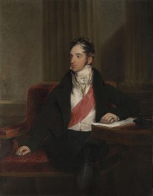 Portrait of Count Karl Robert Nesselrode (1780-1862), 1818. Creator: Lawrence, Sir Thomas (1769-1830).
