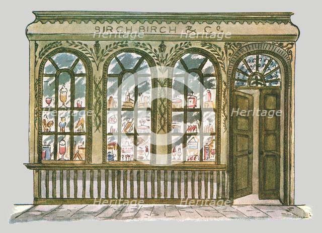 Birch's shop front, City of London, (1928). Creator: Unknown.