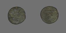 Coin Depicting a Wreath, 202-133 BCE. Creator: Unknown.