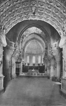 'Cathedrale D'Avignon. - Cathedral Inside', c1925. Artist: Unknown.
