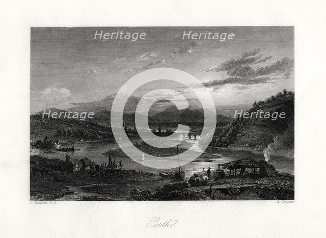 'Perth', Australia, 19th century. Artist: John Cousen