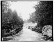 The Gorge at Belden's Falls, Green Mountains, between 1900 and 1906. Creator: Unknown.