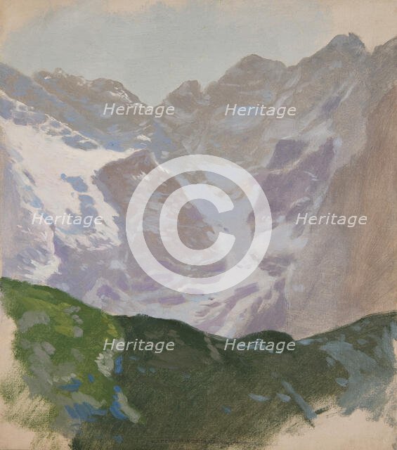 Mountain Landscape, 1896. Creator: Antoni Piotrowski.