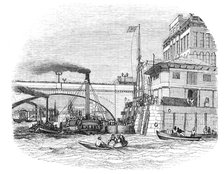 The London Bridge Steam Wharf, 1844. Creator: Unknown.