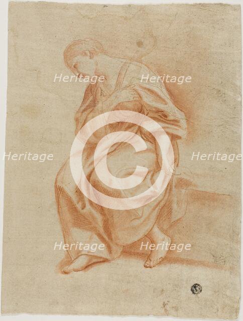 Seated Woman in Profile, n.d. Creator: Unknown.