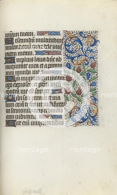 Book of Hours (Use of Rouen): fol. 134r, c. 1470. Creator: Master of the Geneva Latini (French, active Rouen, 1460-80).