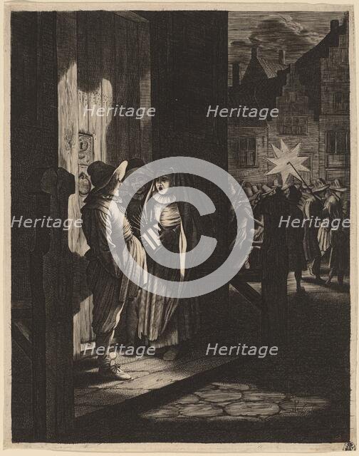 The Star of Kings, a Night Piece, 1630. Creator: Jan van de Velde II.