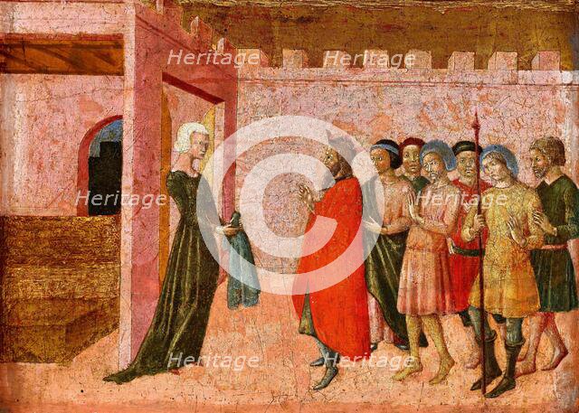 Scene from the life of Saint Margaret of Antioch, 15th century. Creator: Anonymous ().