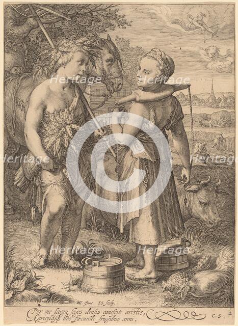 Summer, 1601. Creator: Jan Saenredam.