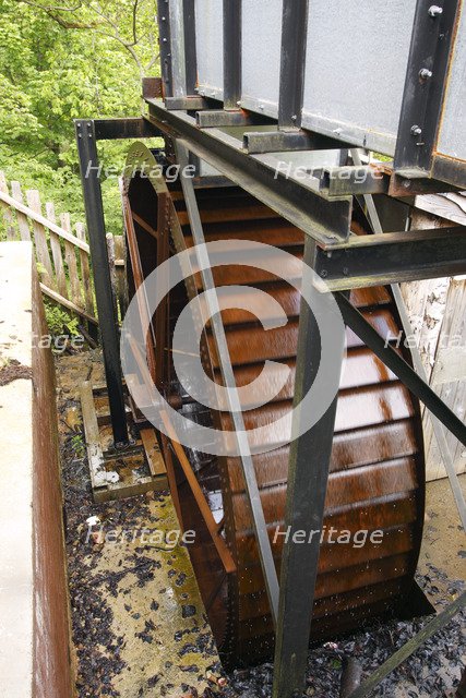 Stornoway Water Wheel, Stornoway, Isle of Lewis, Outer Hebrides, Scotland, 2009.