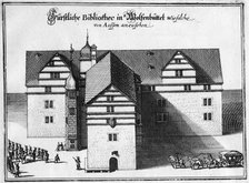 Herzog August Library in Wolfenbüttel, Between 1655 and 1660. Artist: Merian, Matthäus, the Elder (1593-1650)