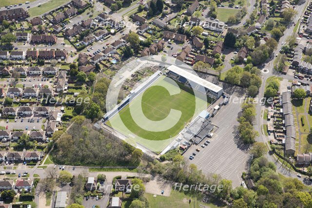 Cherrywood Lane, home of Farnborough Football Club, Hampshire, 2017. Creator: Damian Grady.