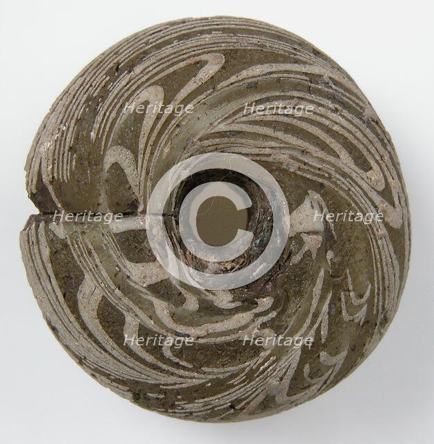 Circular Bead, Frankish, 500-600. Creator: Unknown.