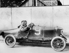 British racing driver George Bedford's Hillman, Grand Prix de Voiturettes, Le Mans, France, 1921. Creator: Unknown.