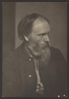 Sir E. Burne-Jones, about 1880-1890. Creator: Frederick Hollyer.