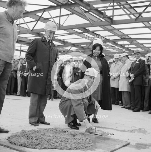 Mayday Hospital, London Road, West Thornton, Croydon, London, 01/05/1981. Creator: John Laing plc.