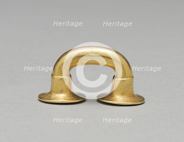 Nose Ornament, c. 400-1000. Creator: Unknown.