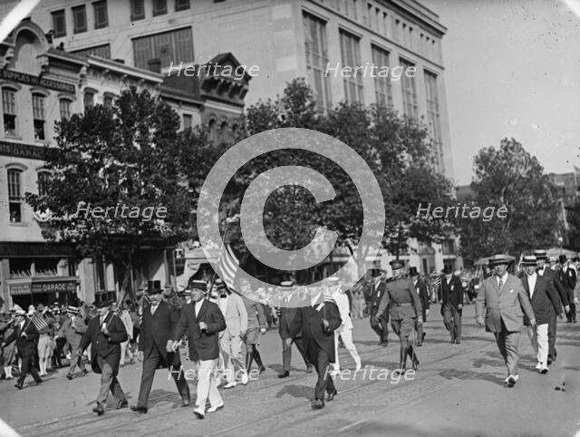 Draft Parade, 1917. Creator: Harris & Ewing.