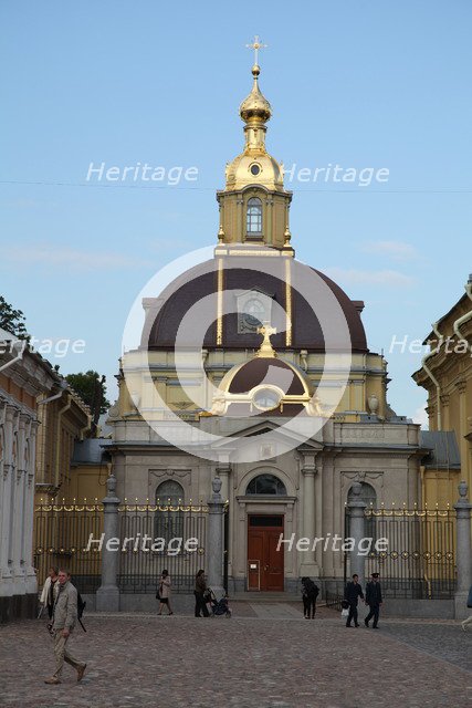 Peter and Paul Cathedral, St Petersburg, Russia, 2011. Artist: Sheldon Marshall