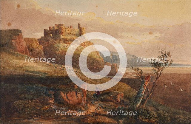 Harlech Castle, 1812-14. Creator: David Cox the Elder.