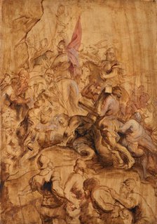The Ascent to Calvary. The Bearing of the Cross, 1634. Creator: Peter Paul Rubens.