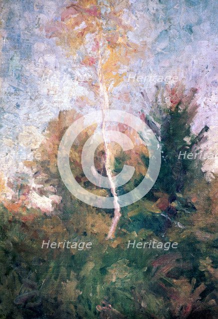 'The Birch', c1889-1943. Artist: Rihard Jakopic