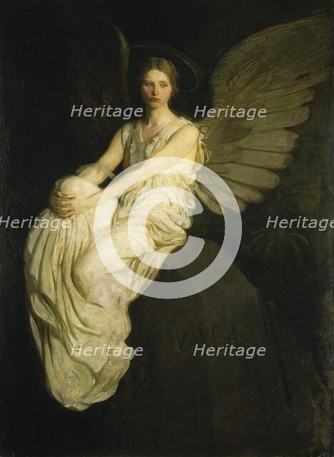 Stevenson Memorial, 1903. Creator: Abbott Handerson Thayer.