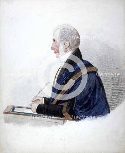 'Samuel Wilson, Lord Mayor 1838', 19th century. Artist: Richard Dighton