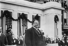 President William Howard Taft at the laying of the cornerstone for the Oakland ...October 13, 1911. Creator: Bain News Service.