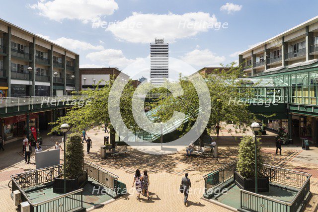 Upper Precinct, Coventry, West Midlands, 2014. Artist: Steven Baker.