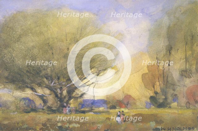 (Summer Scene), ca. 1920. Creator: William Henry Holmes.