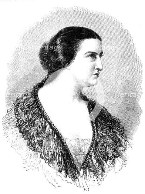 Mdme. Guerrabella, of the Royal English Opera, Covent Garden, 1861. Creator: Unknown.