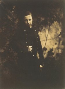 [Boy in Uniform], ca. 1855. Creator: Jean-Baptiste Frénet.