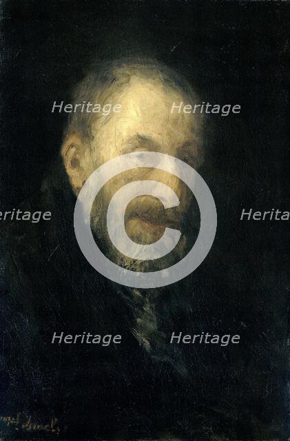 'Old Isaac', 1896. Creator: Jozef Israels.