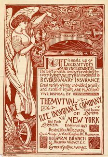 The Mutual Life Insurance Company of New York, 19th century. Artist: Unknown